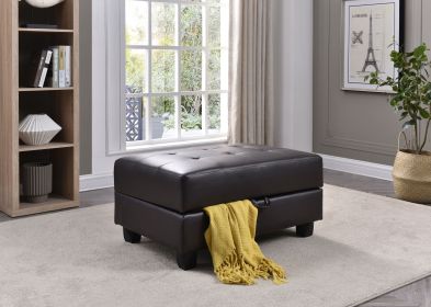 Glory Furniture Revere G305-O Ottoman , CAPPUCCINO