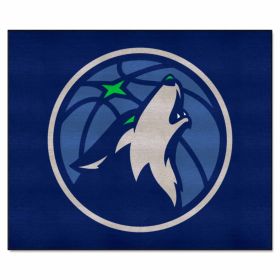 NBA - Minnesota Timberwolves Tailgater Rug 5'x6'