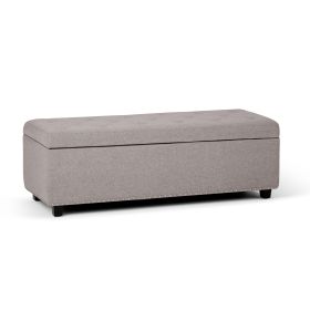 Hamilton - Storage Ottoman - Cloud Grey