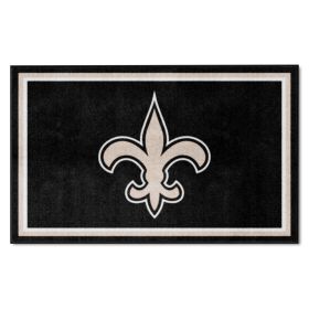 NFL - New Orleans Saints 4'x6' Rug