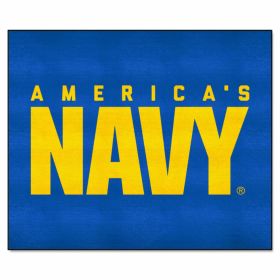 Navy Tailgater Rug 5'x6'